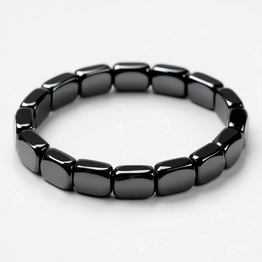 Men's Hematite Bracelet – Elegance, Strength & Stylish Energy