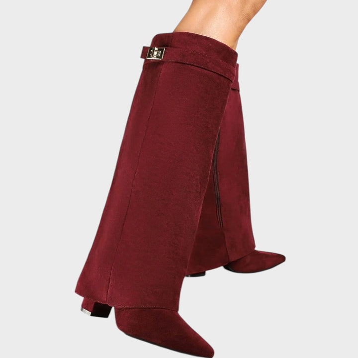 Lunara™  |  High-top Velvety Boots