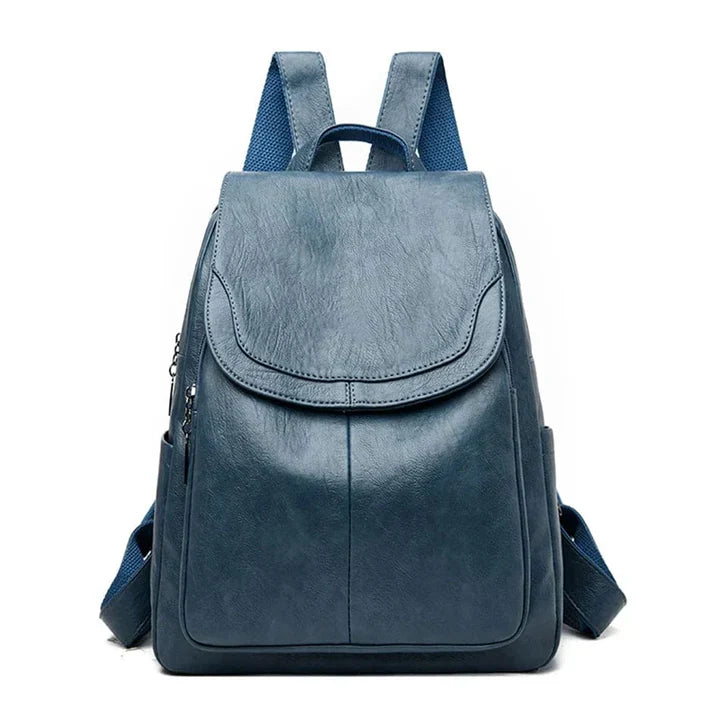 Durable Leather Backpack for Women with Timeless Style, view 10 - Elena Harper