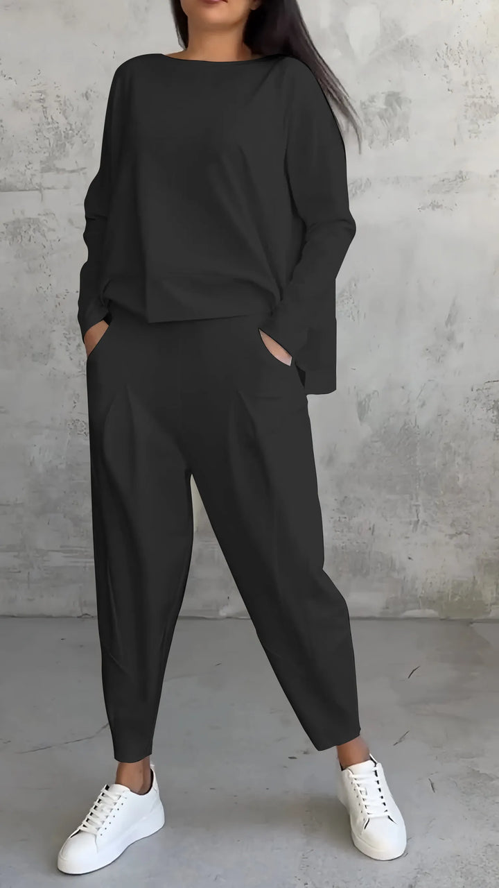 2-piece Women's Autumn Leisure Set Liora - Elena Harper