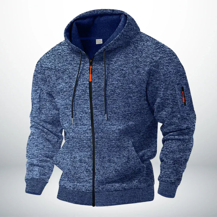 LAURENT MONACO | THICK ZIP-UP HOODIE FOR MEN