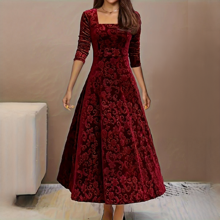 Bethany Elegant Dress Made of Soft Fabric - Elena Harper