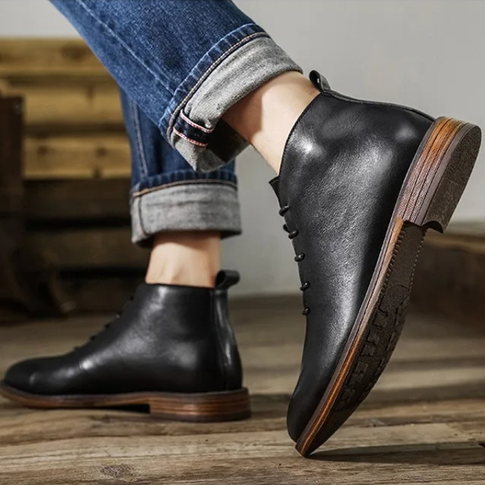 LAURENT MONACO | LEATHER BOOTS