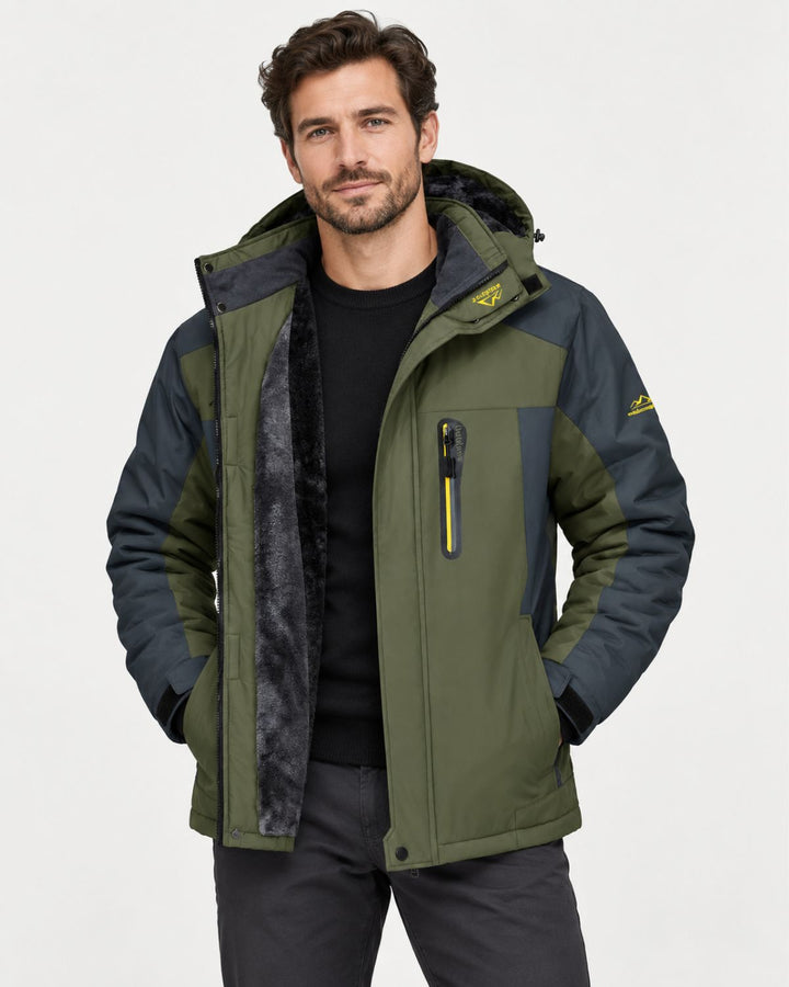 LAURENT MONACO | WINTER HOODED JACKET FOR MEN