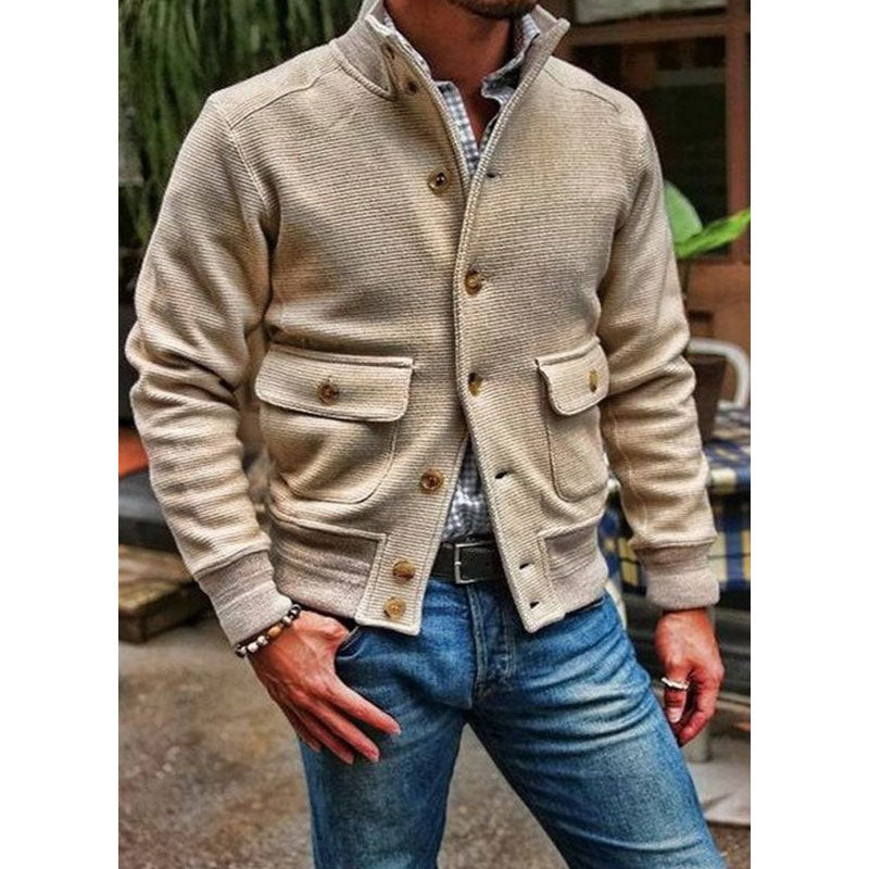 LAURENT MONACO | HIGH COLLAR JACKET FOR MEN