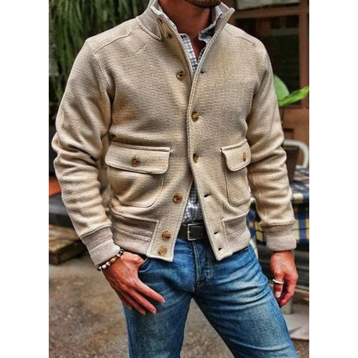 LAURENT MONACO | HIGH COLLAR JACKET FOR MEN