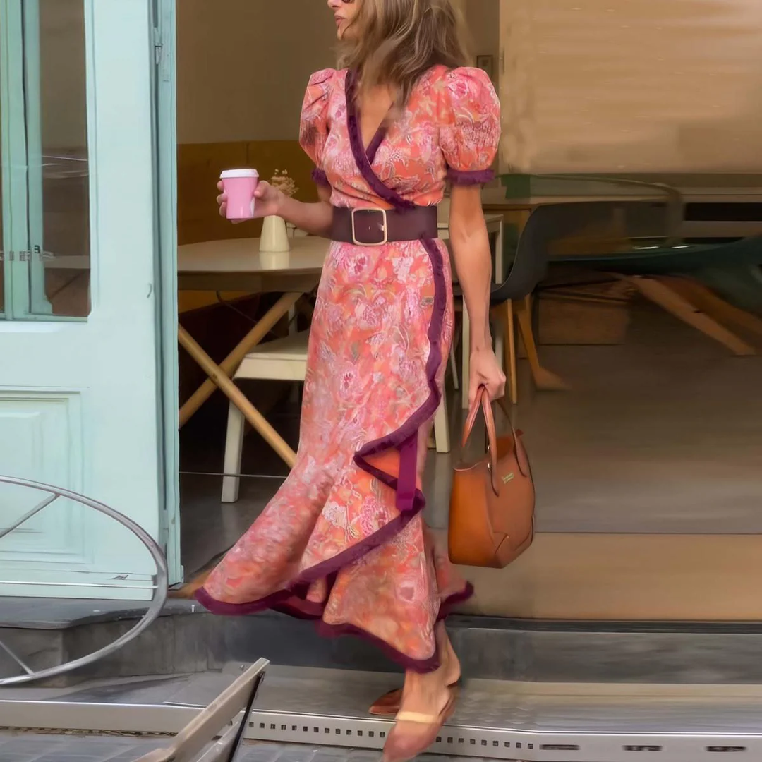 Bellamy Romantic Pink Maxi Outfit - Elena Harper