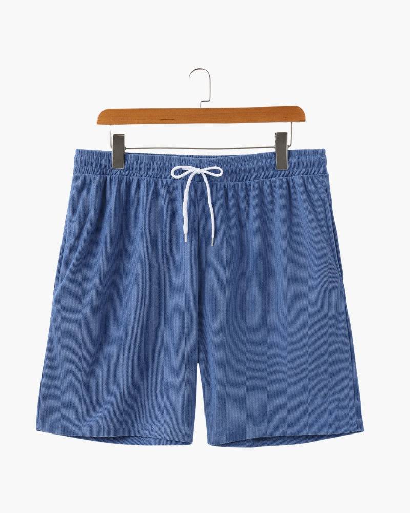 Emma & Rose Manhattan Dean Beachstride Shorts in lightweight fabric with a relaxed fit and adjustable waistband.