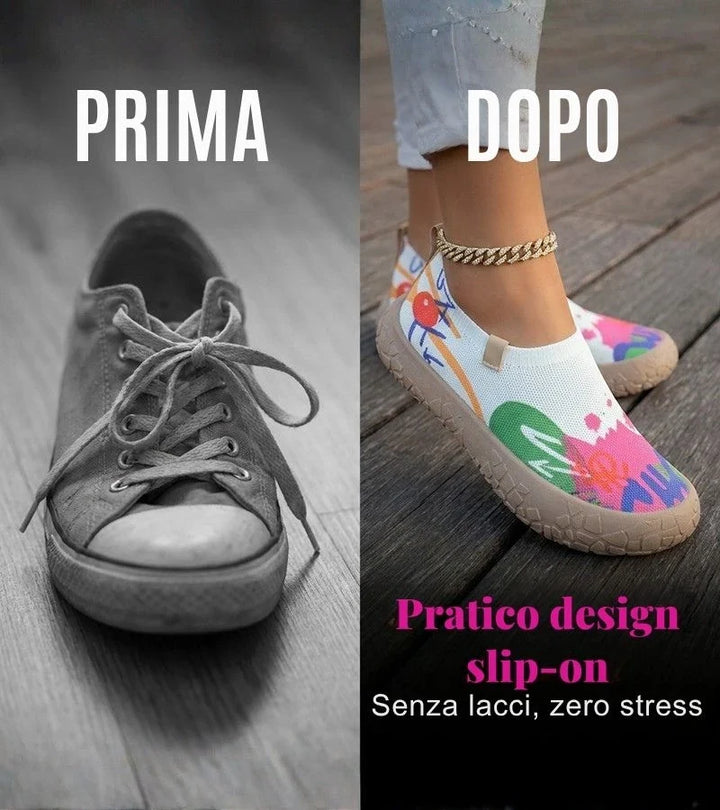 Alberta | Lightweight, Trendy and Artistic Walking Shoes