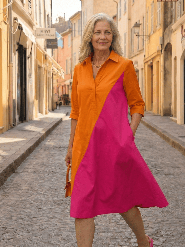 Cassia™ Easy Morning Dress by Emma & Rose Cape Town featuring lightweight fabric and relaxed fit, perfect for casual daytime wear.