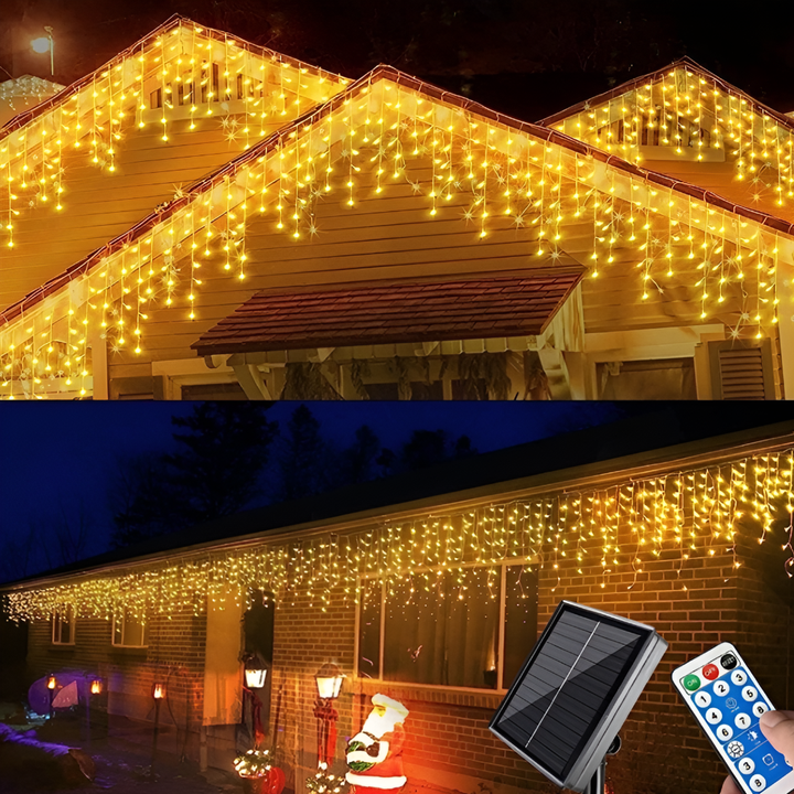 GlowCurtain Outdoor Lights (No plug included)