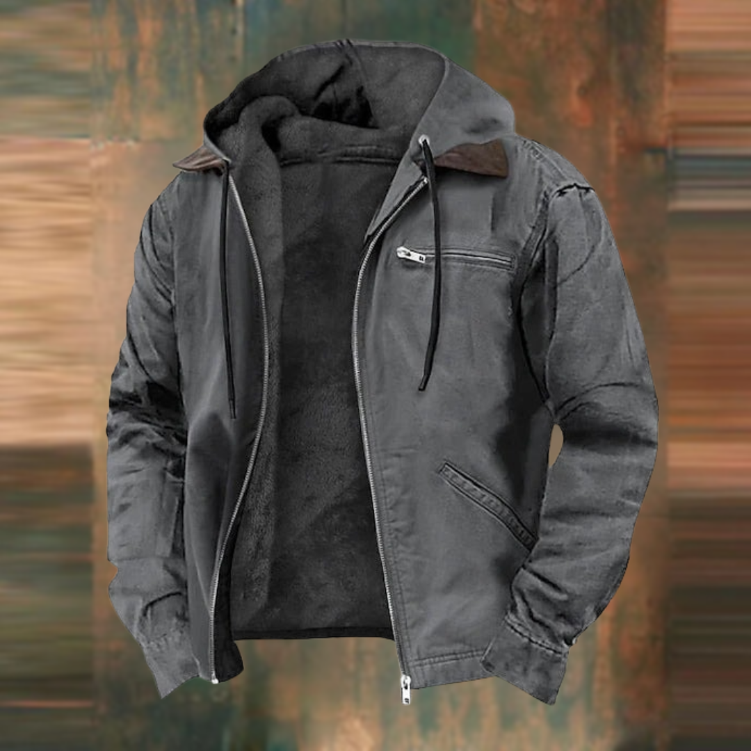 NATHAN – RUGGED HOODED JACKET