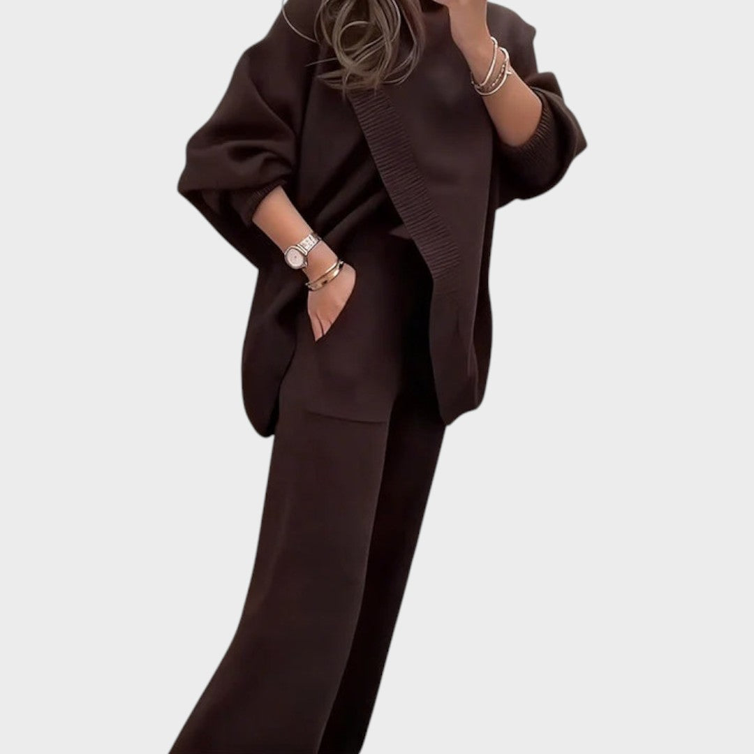 Monserat™  |  Oversized Jersey Trousers Set
