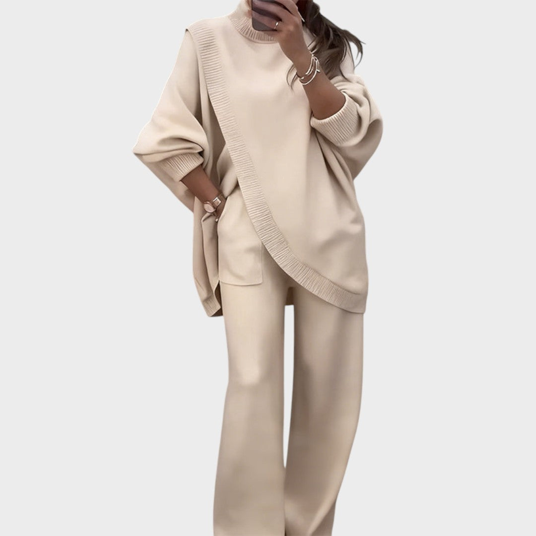 Monserat™  |  Oversized Jersey Trousers Set