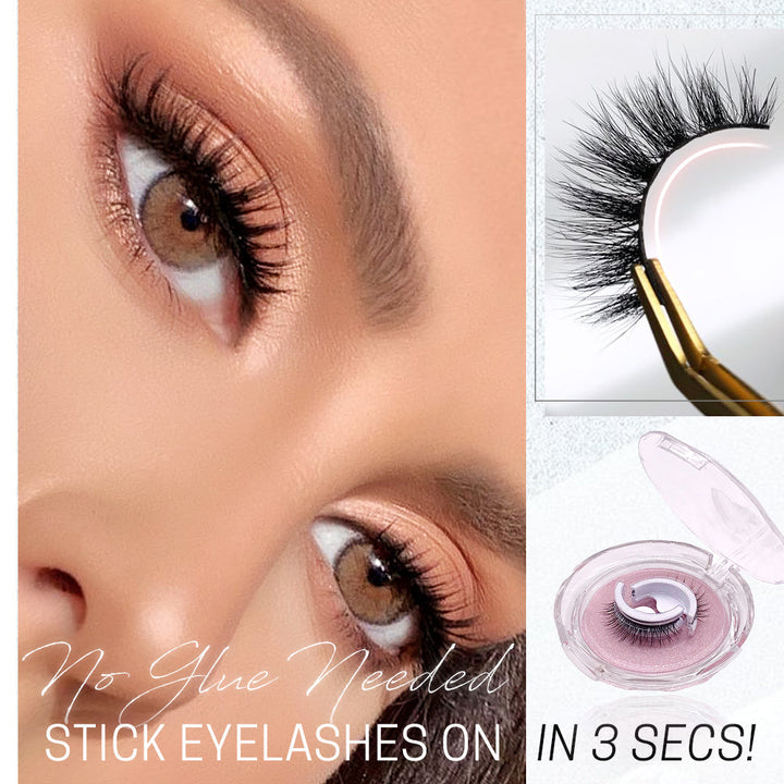 AquaLash™ Self-Adhesive, Reusable, Waterproof Eyelashes