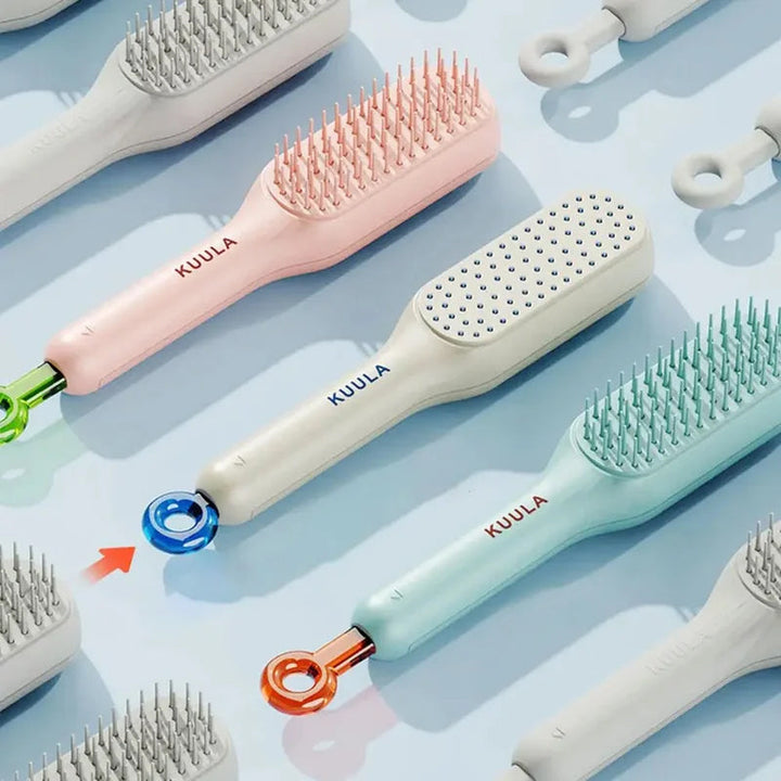 Glide™ - Self-Cleaning Antistatic Massage Comb