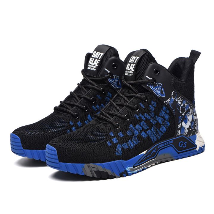 Anti-Smash and Anti-Puncture, Protecting Ankle Safety Shoes EB
