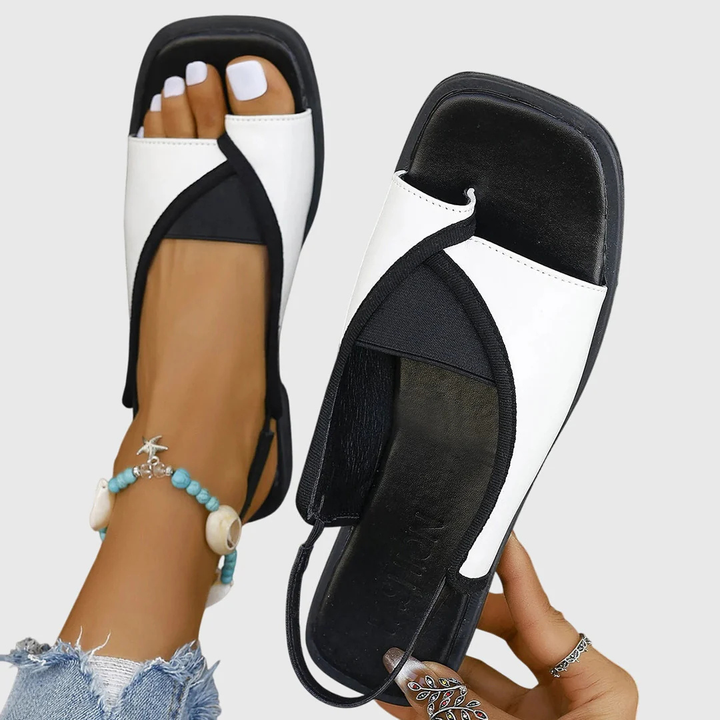 Coralina | Orthopaedic sandals with strap and flat sole