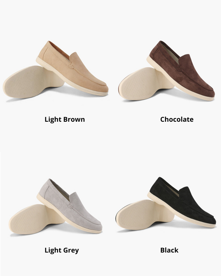 SUEDE LEATHER LOAFERS