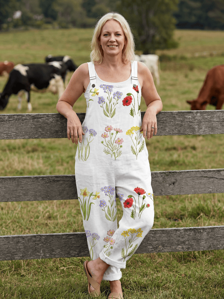 Velina™  |  Garden Strap Jumpsuit
