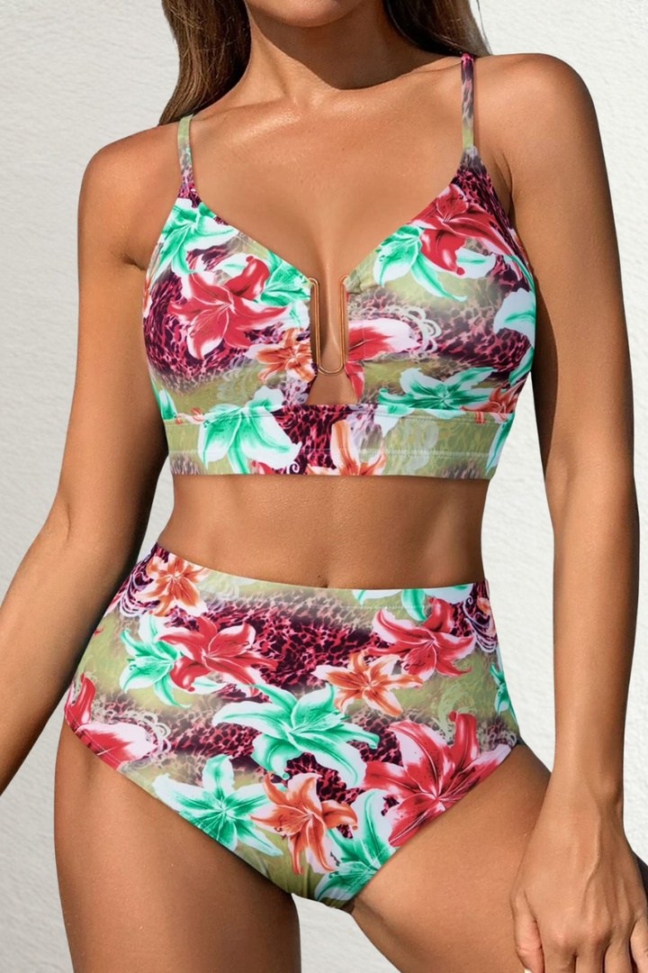 Fenna™ | Modern Checked Bikini Set