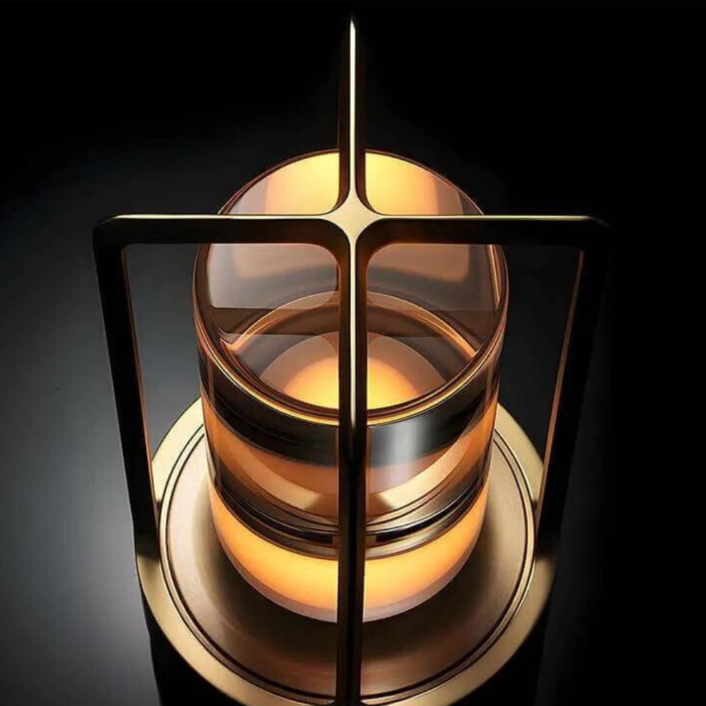 Nordic Home Crystal Lantern