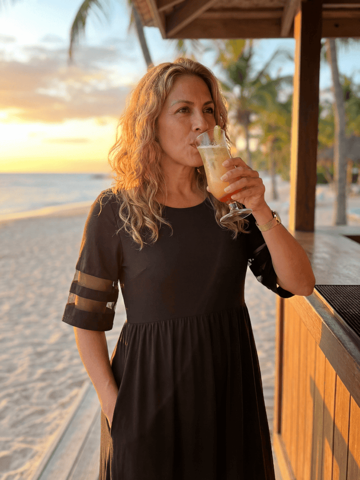 Vera™  |  Evening Ease Midi Dress