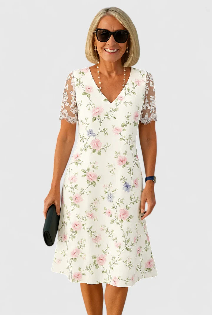 Brislyn™  |  Elegant Midi Dress