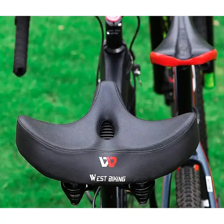 CyclePad Comfortable Bicycle Saddle with Extra Wide Seat, view 6 - Elena Harper