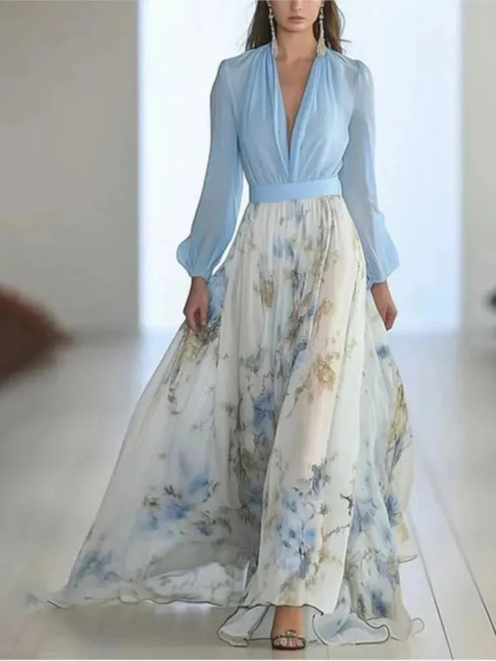Ryza Stunning Floral Maxi Dress - Elena Harper