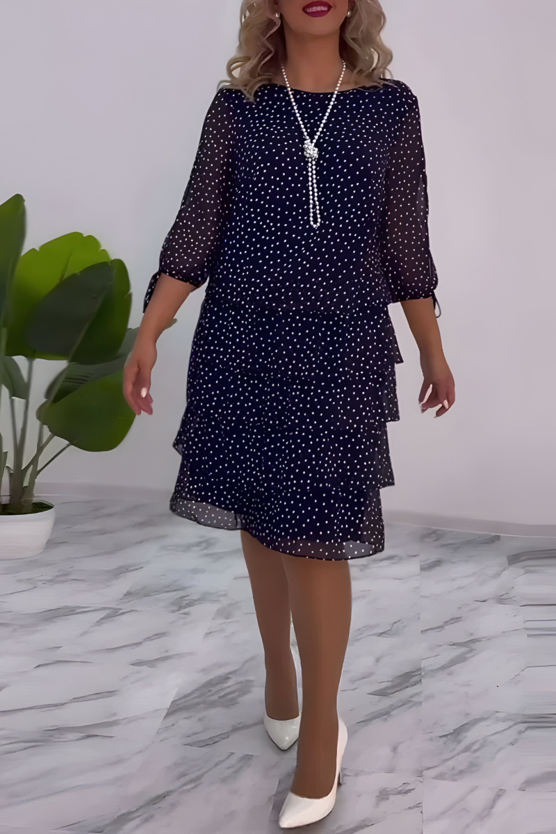 Elva Stylish Comfortable Midi Dress - Elena Harper