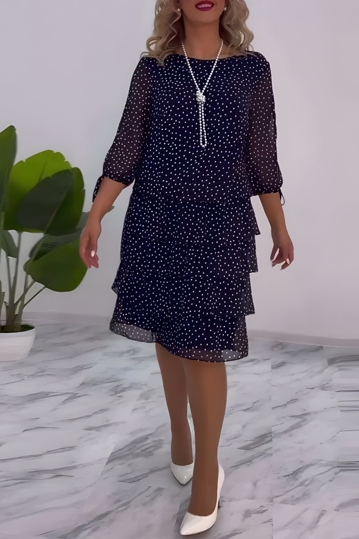 Elva Stylish Comfortable Midi Dress - Elena Harper
