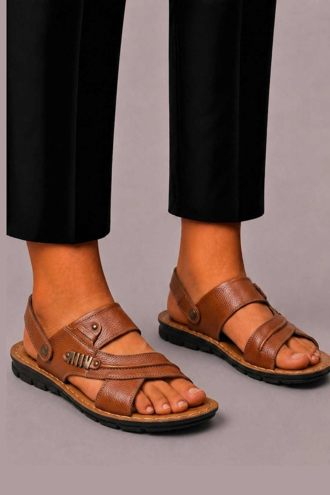 Harrington Oxford | Buckle Sandals For Men