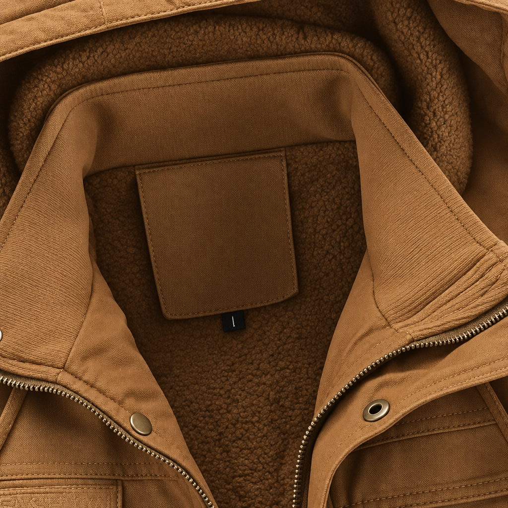 LAURENT MONACO | COTTON HOODED JACKET FOR MEN