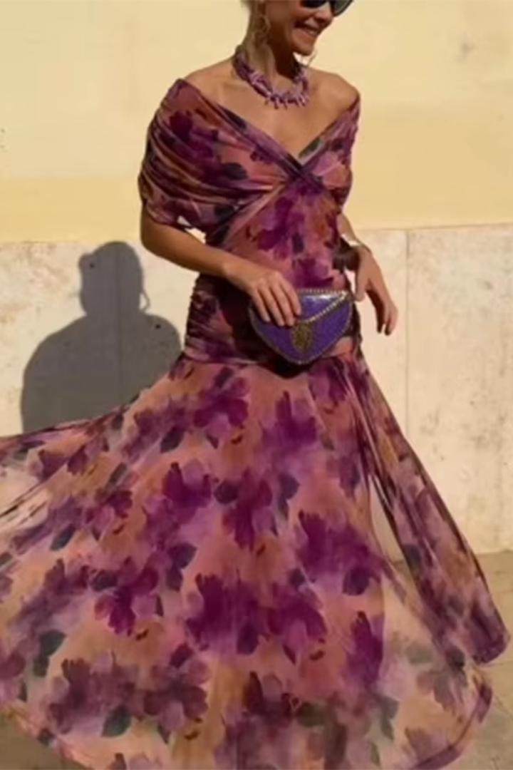 FLOWING MAXI DRESS FOR WOMEN