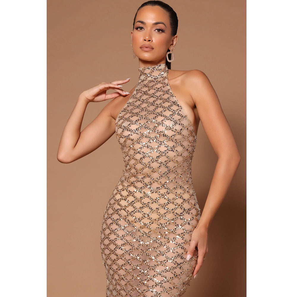 Isabeau - Multicolor Sequin Jumpsuit