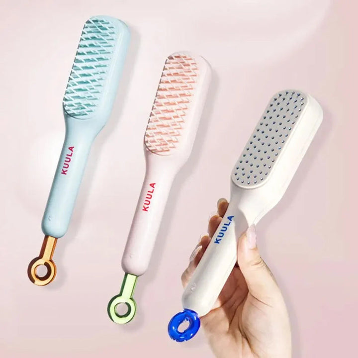 Glide™ - Self-Cleaning Antistatic Massage Comb