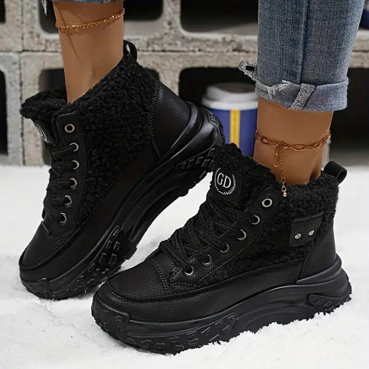 Kamilla™ | Warm lined winter boots with thick sole