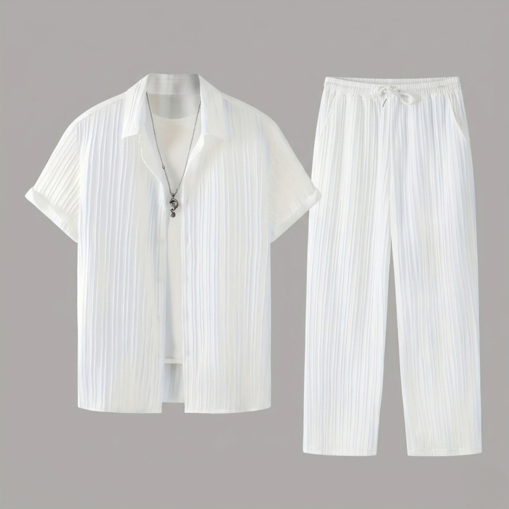 Harrington Oxford | Shirt And Trousers Set For Men