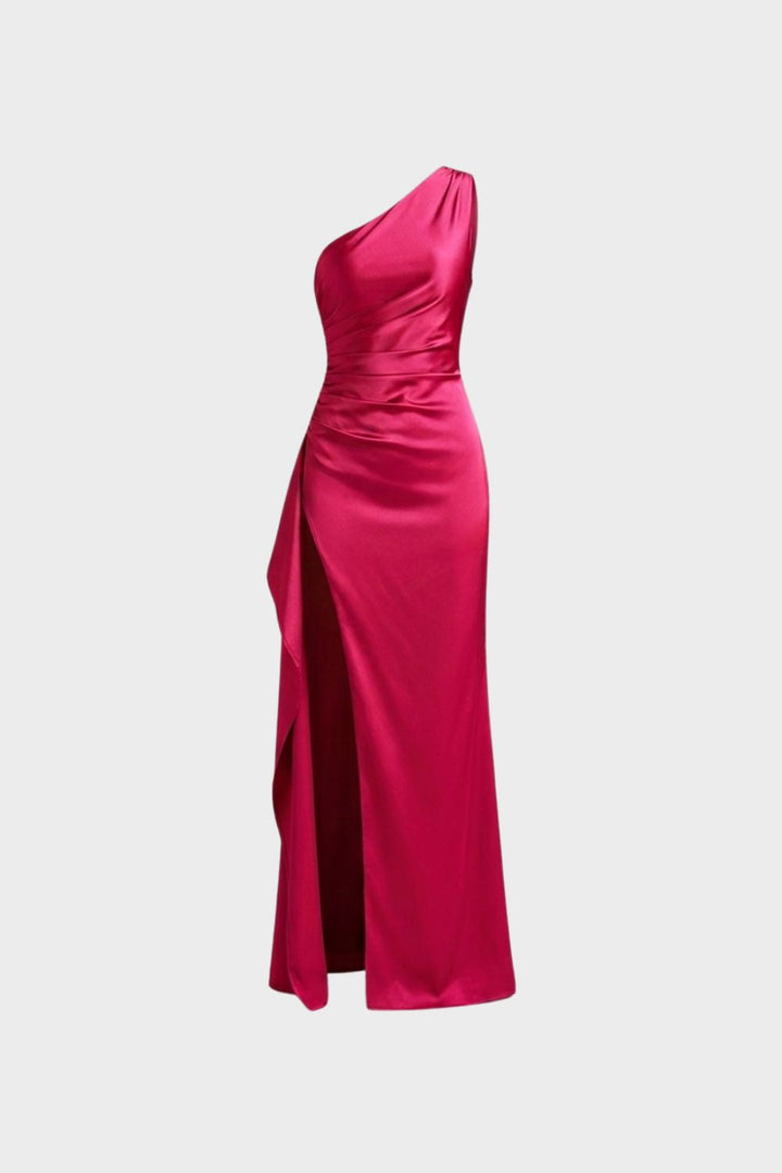 Women's One-Shoulder Dress | Slit