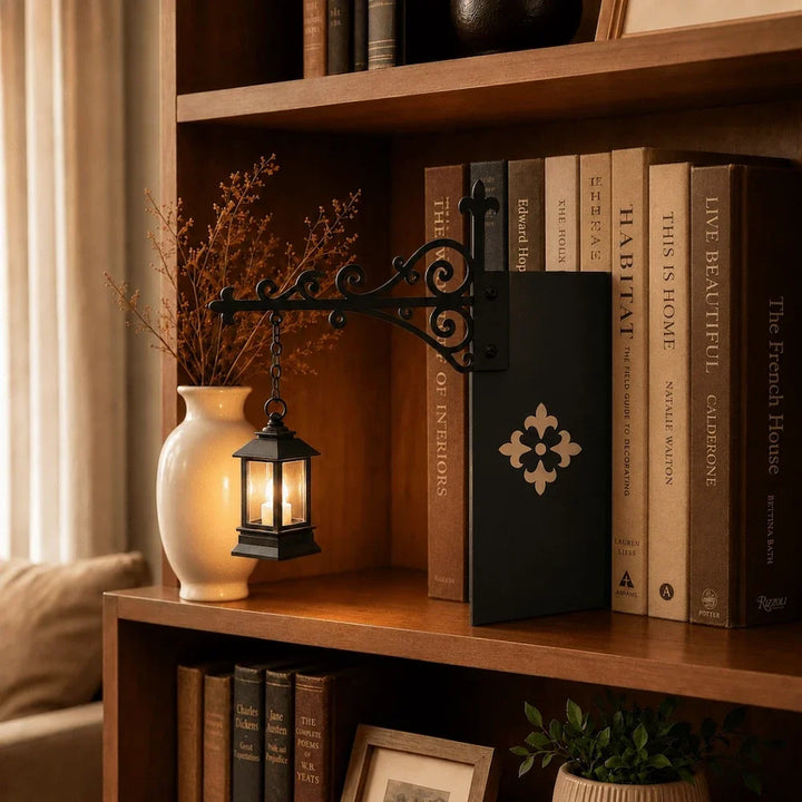 Halloween Ghost & Lantern Bookshelf Light