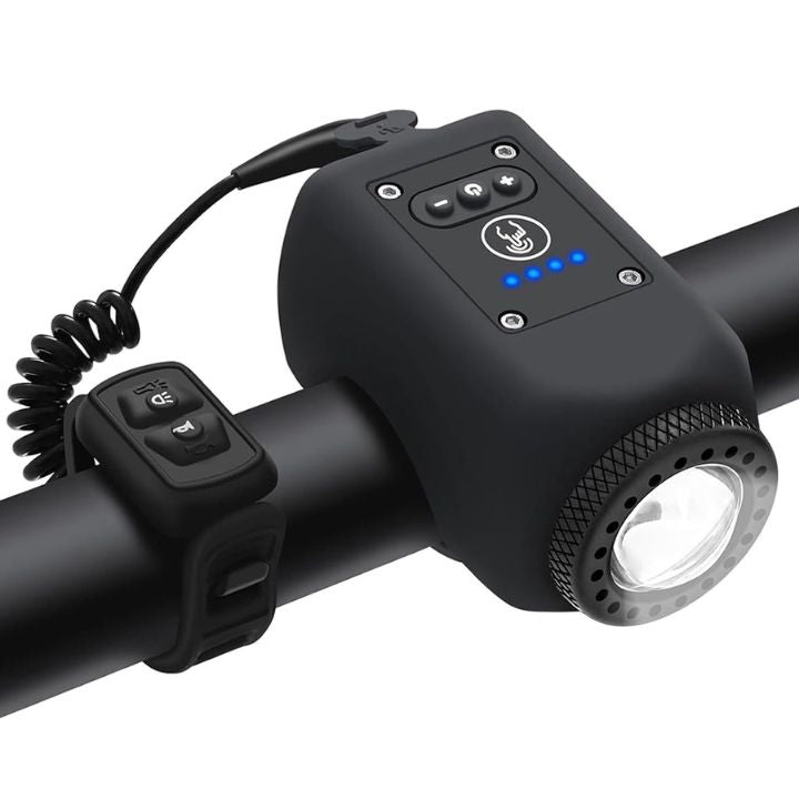 Bicycle Bell with Light – Loud, Waterproof & USB Rechargeable