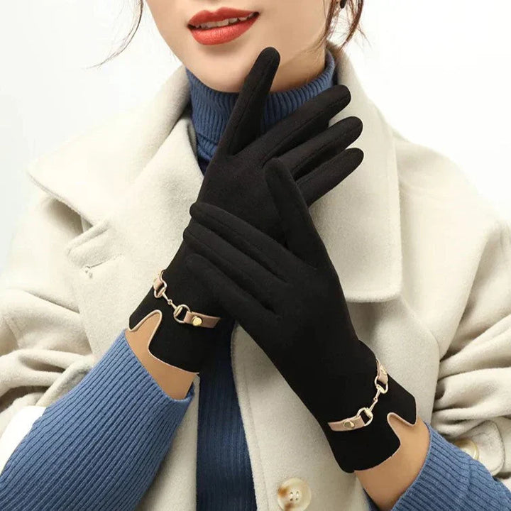 Women's Vintage Winter Gloves
