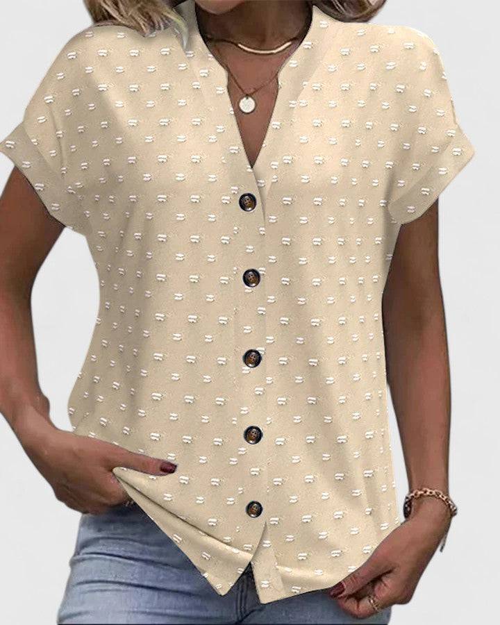 Miles™  |  Comfortable V-neck Shirt