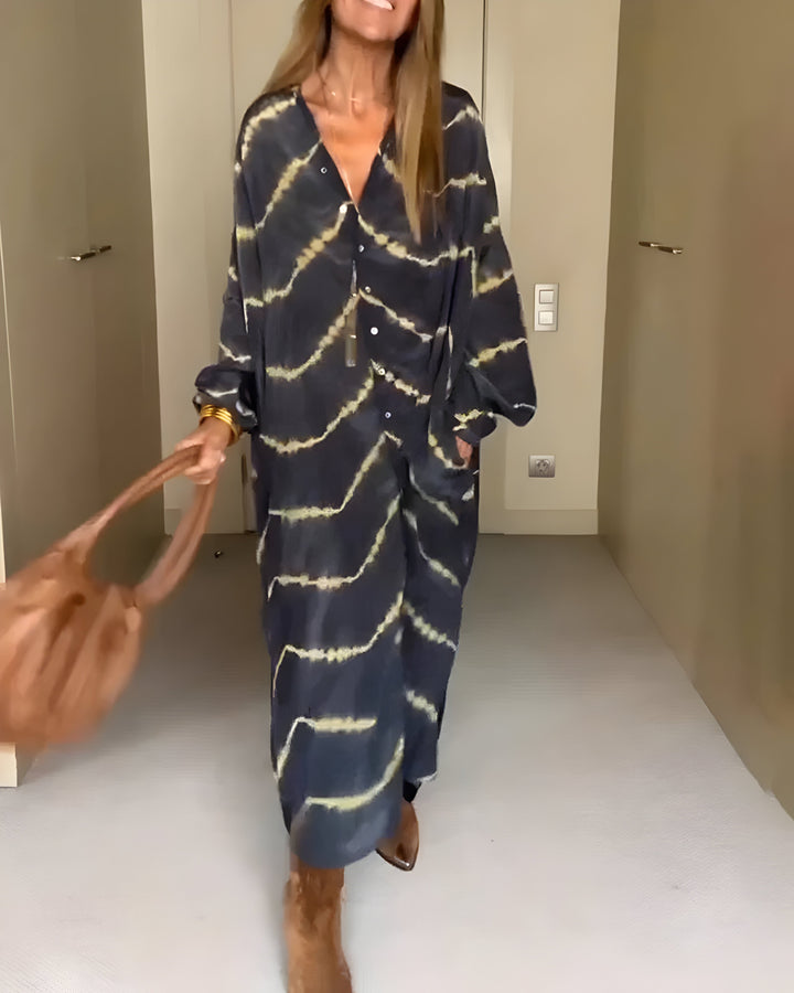 Emilia™  |  Chic Bohemian Maxi Dress