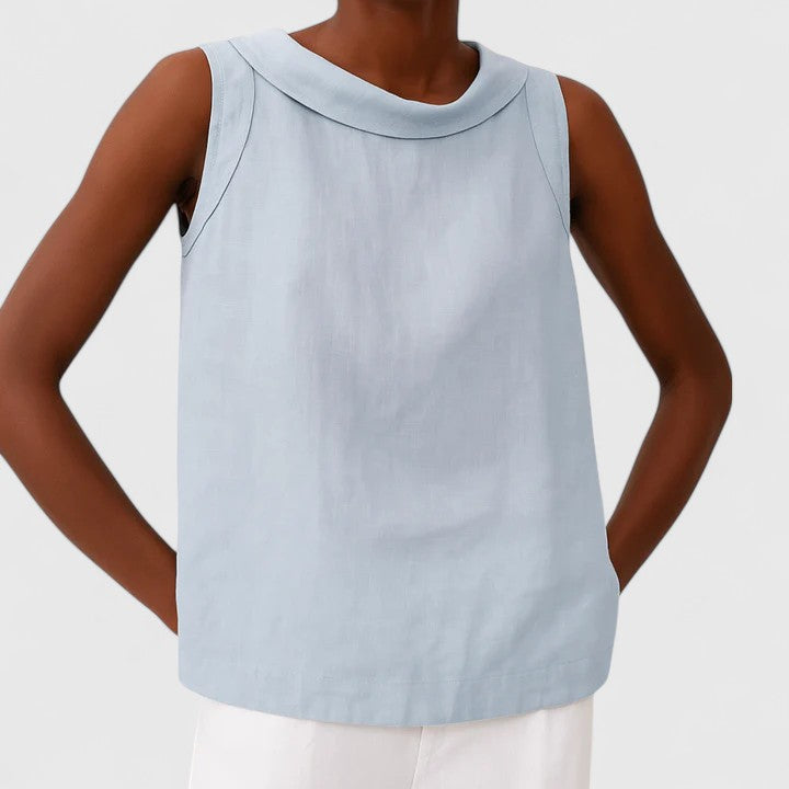 Anastine™  |  Elegant Top Roll Collar