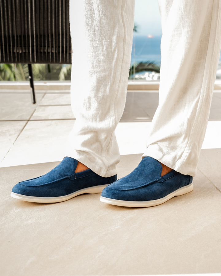 SUEDE LEATHER LOAFERS