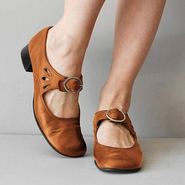 Laia | Women's Spring Mary Jane Shoes with Buckle