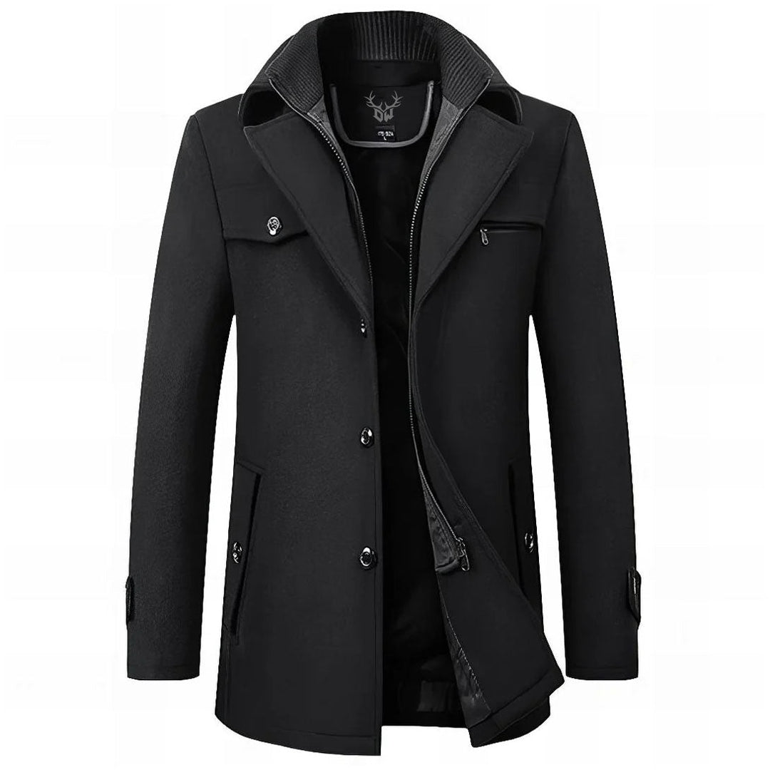Classic Men's Coat - Elena Harper