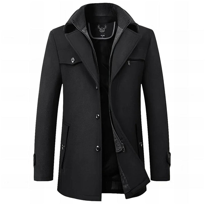 Classic Men's Coat - Elena Harper